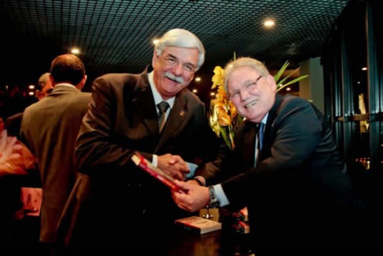 JG Vantine e Flávio Benatti, Presidente da NTC&Logística 