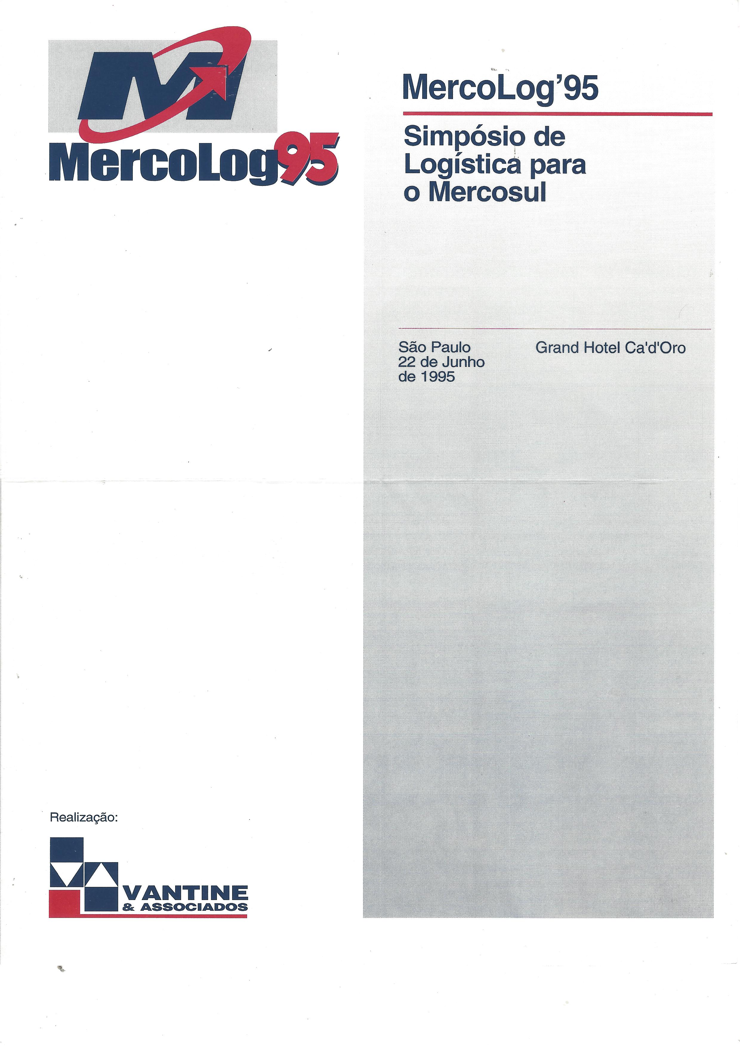MERCOLOG 95 – Simpósio de logística para o Mercosul