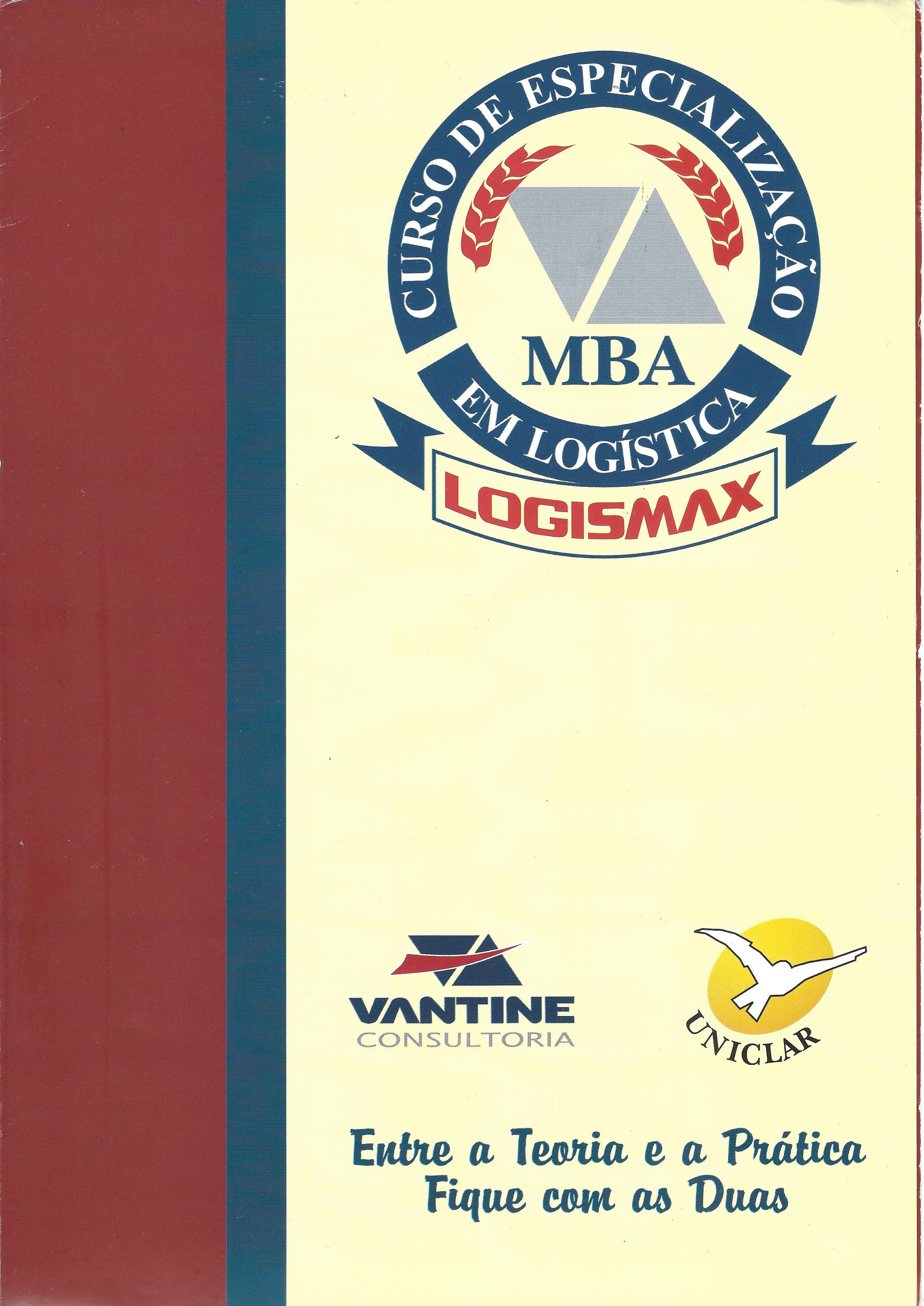 MBA -Logismax – curso de especializçao em logistica